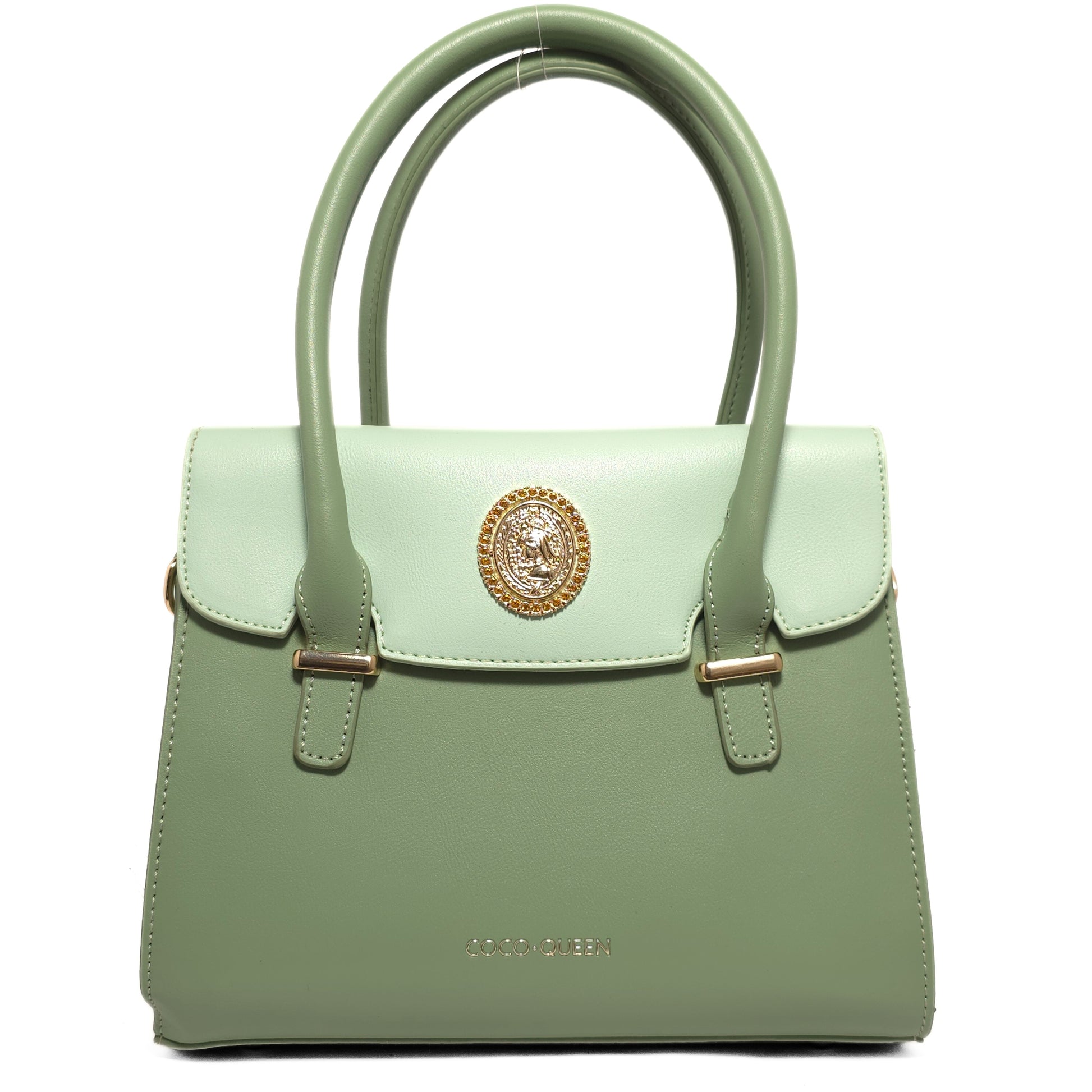 Medallion Satchel Bag