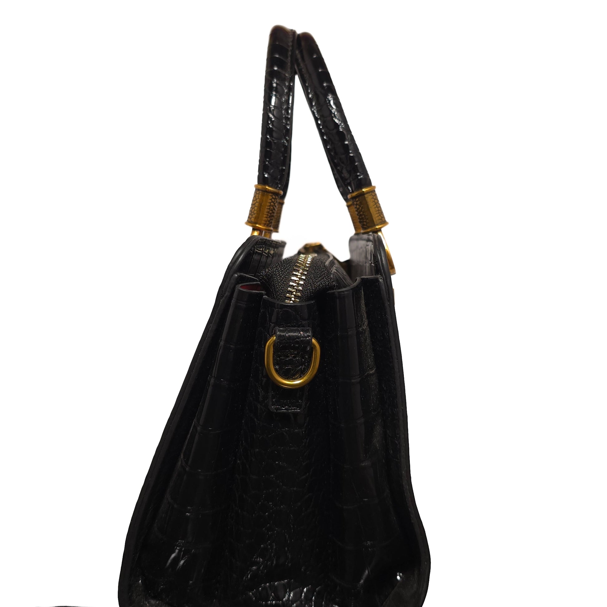 Seashell Croc Bag