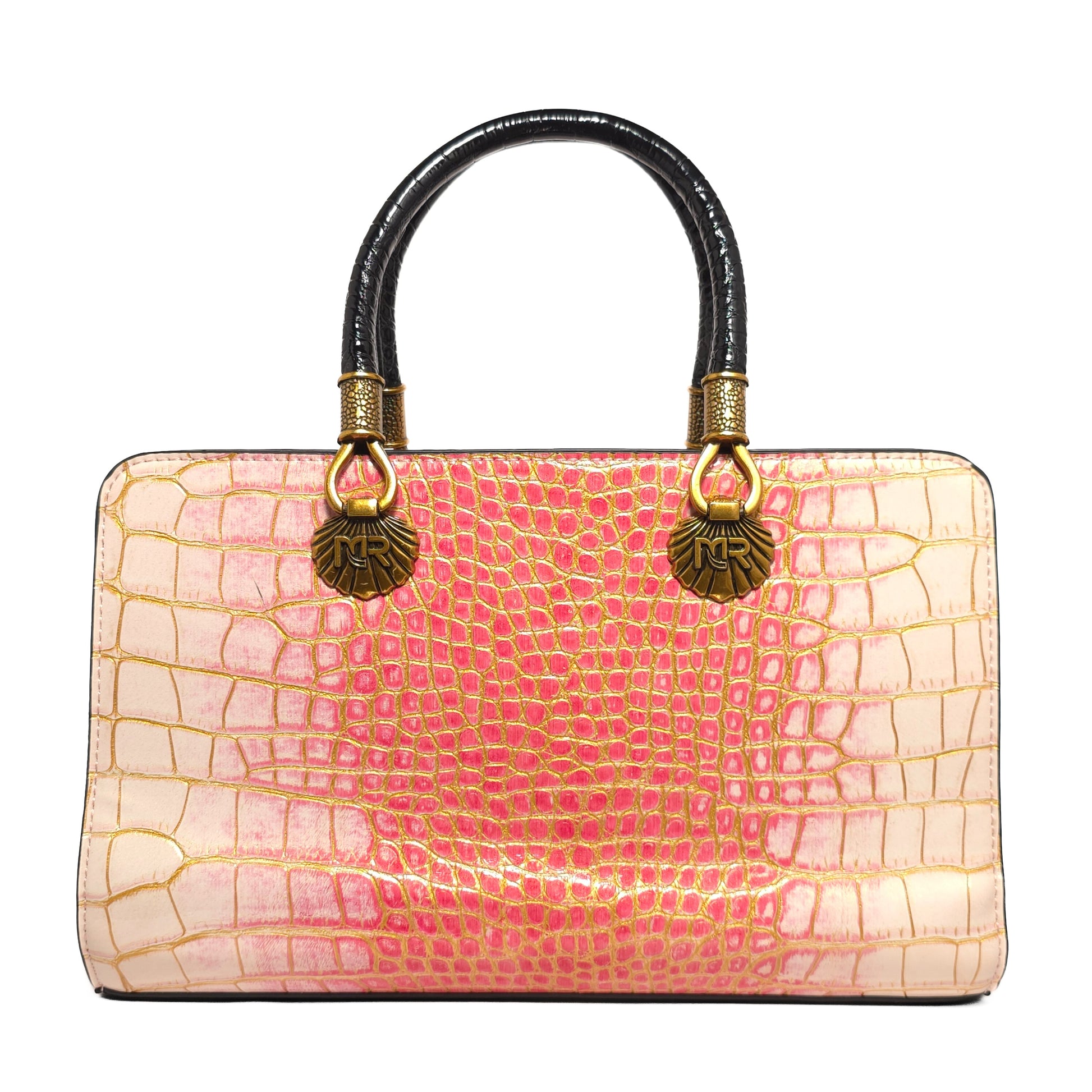 Seashell Croc Bag