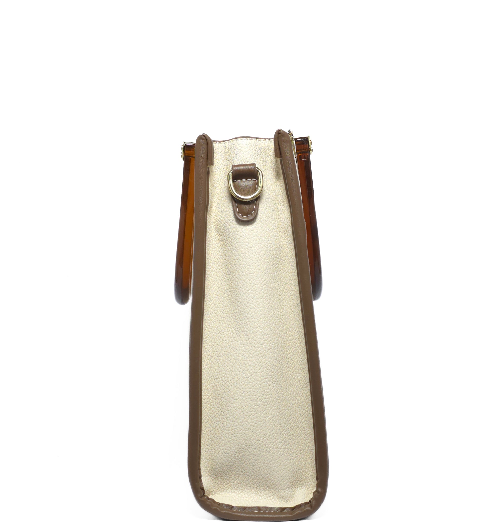 Resin Handle Tote Bag