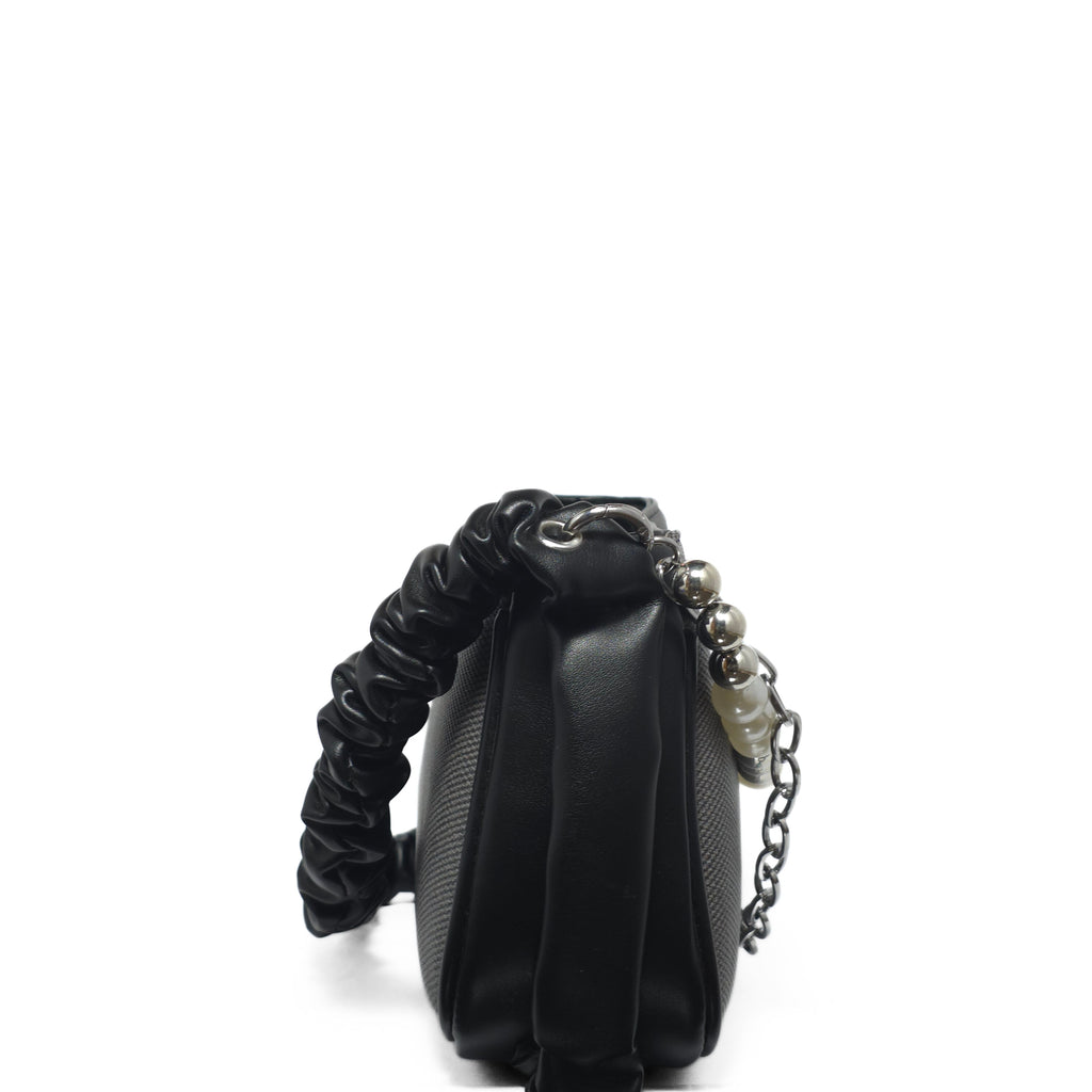 Pearl Accent Grey Sling Bag