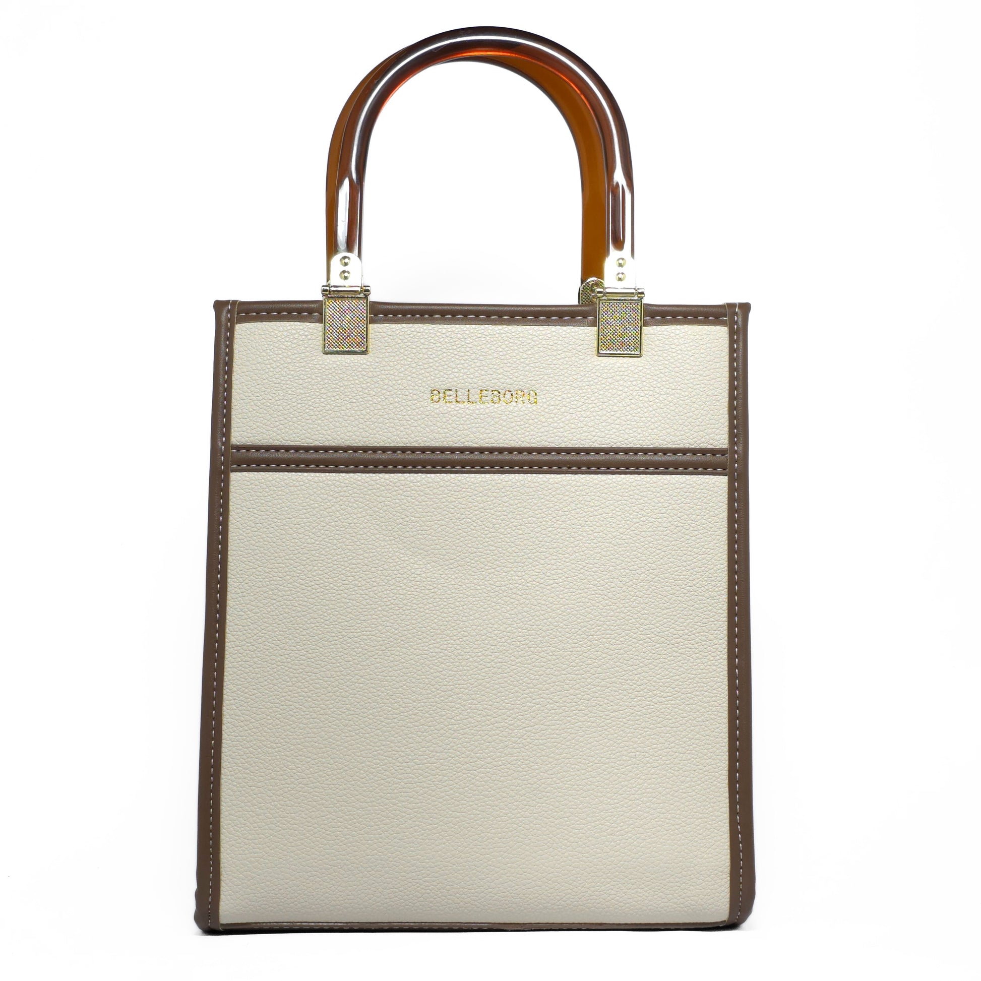 Resin Handle Tote Bag