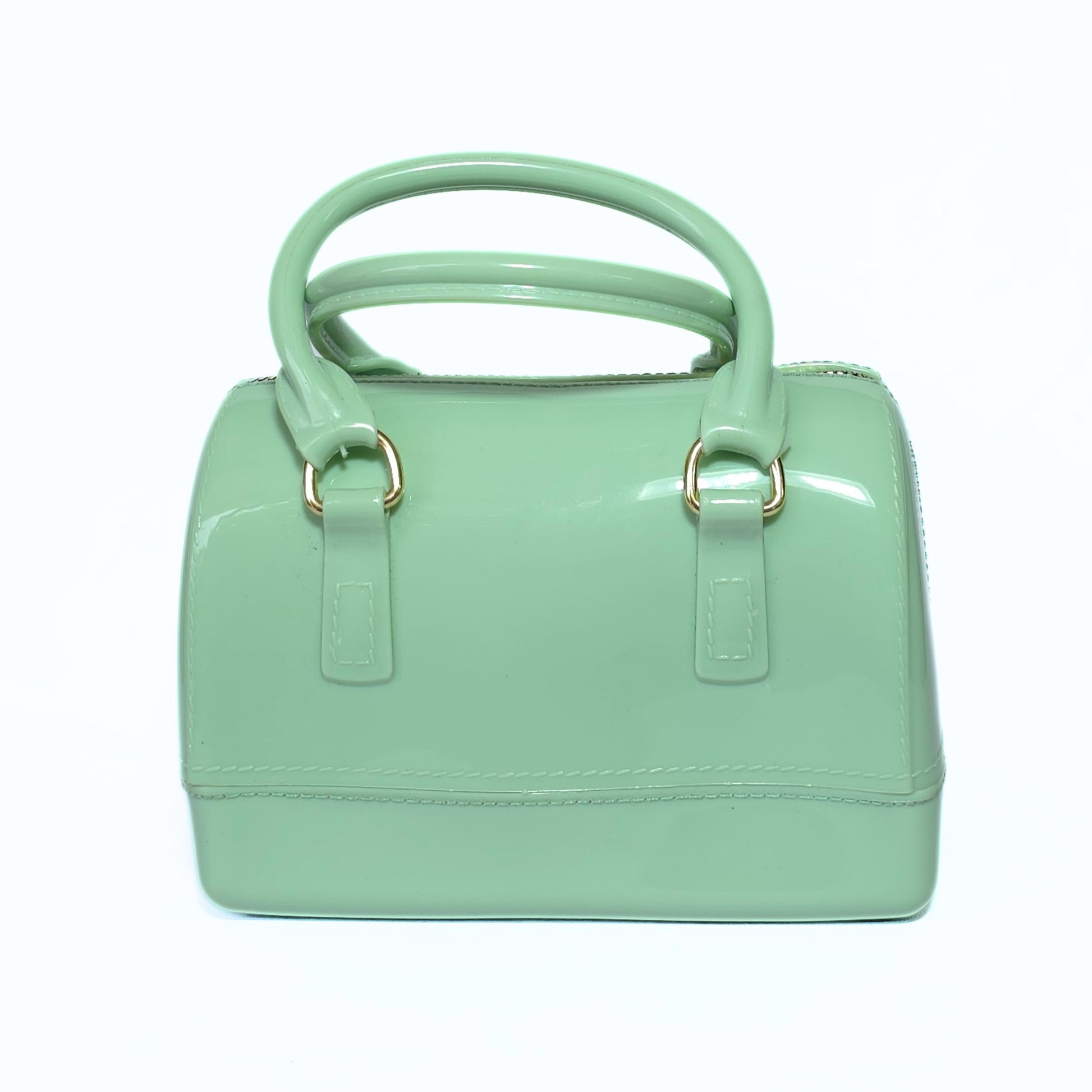 Glossy Dome Mini Handbag