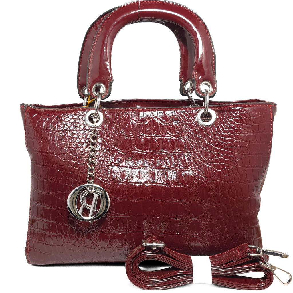 Patent Croc Bag