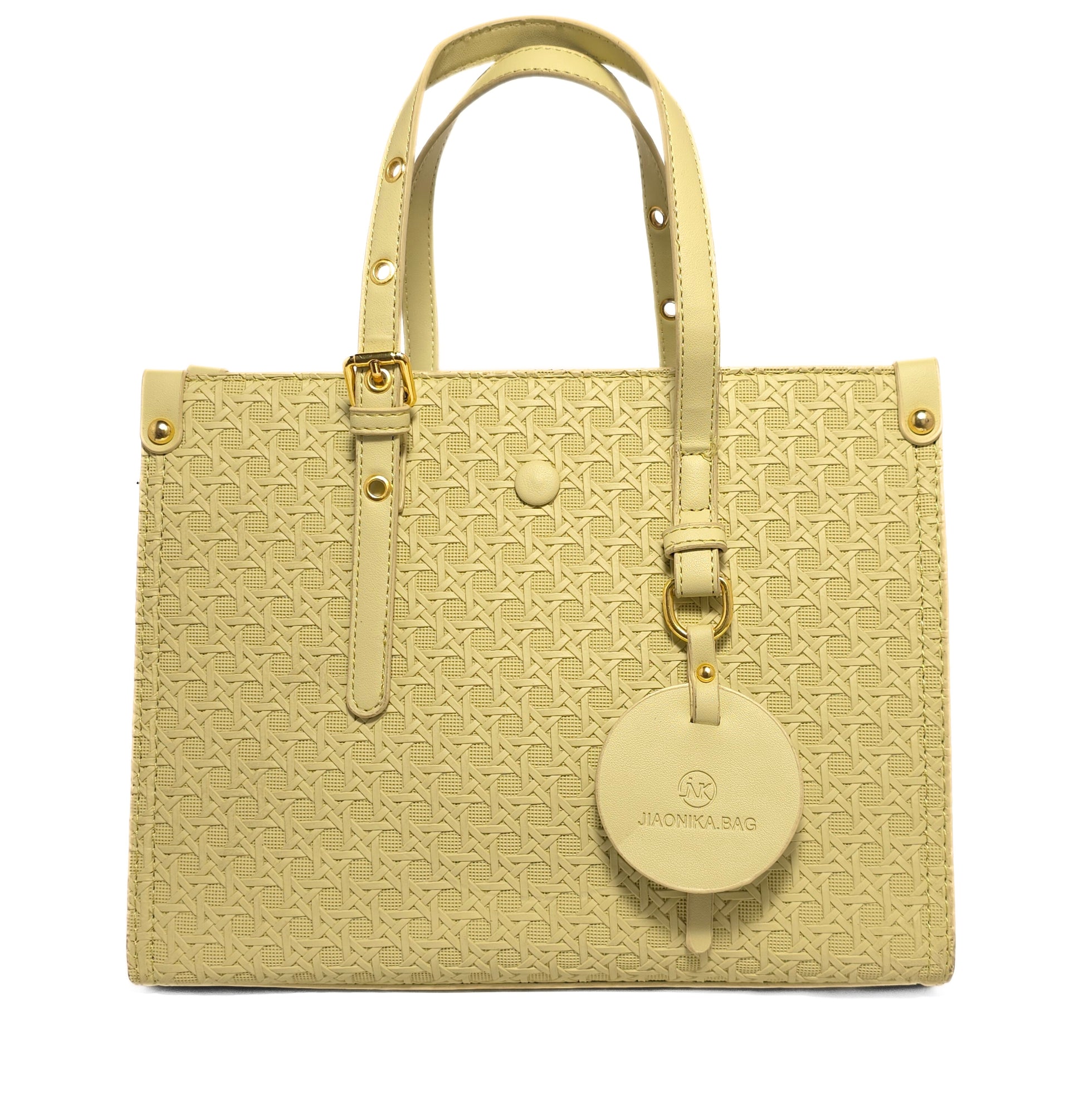 Geometric Weave Bag