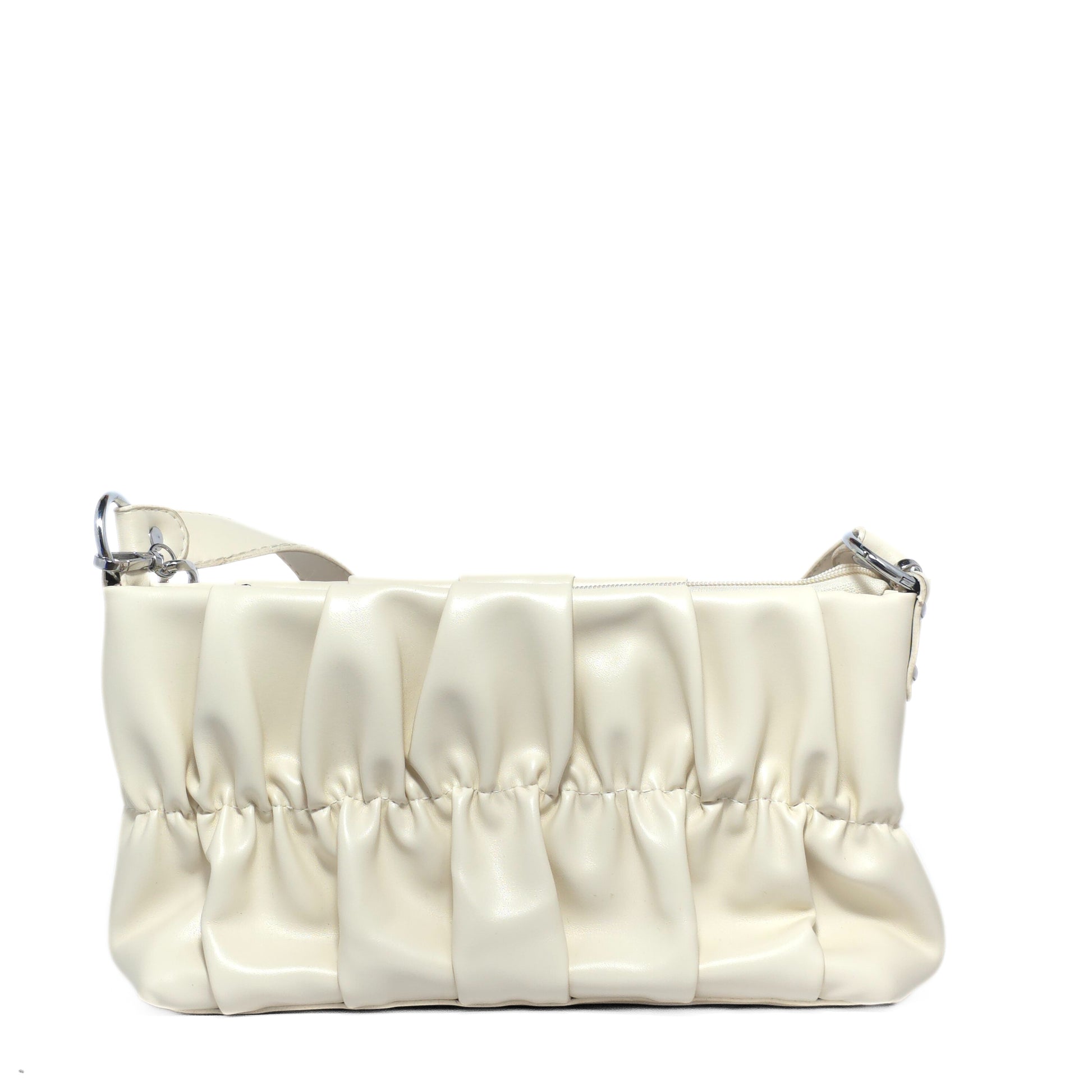 Ruched Chain Bag