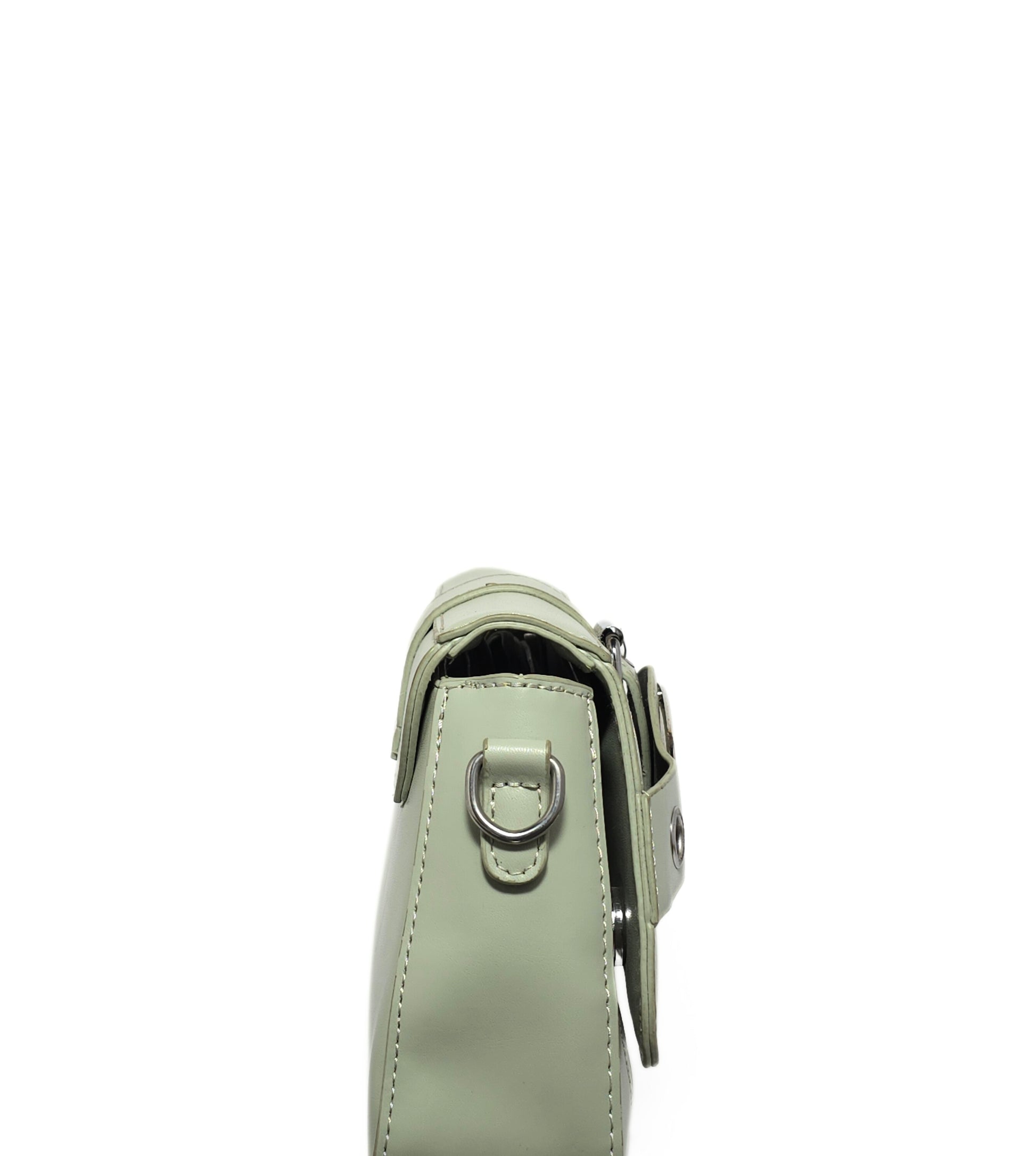 Reina Mint Emblem Bag