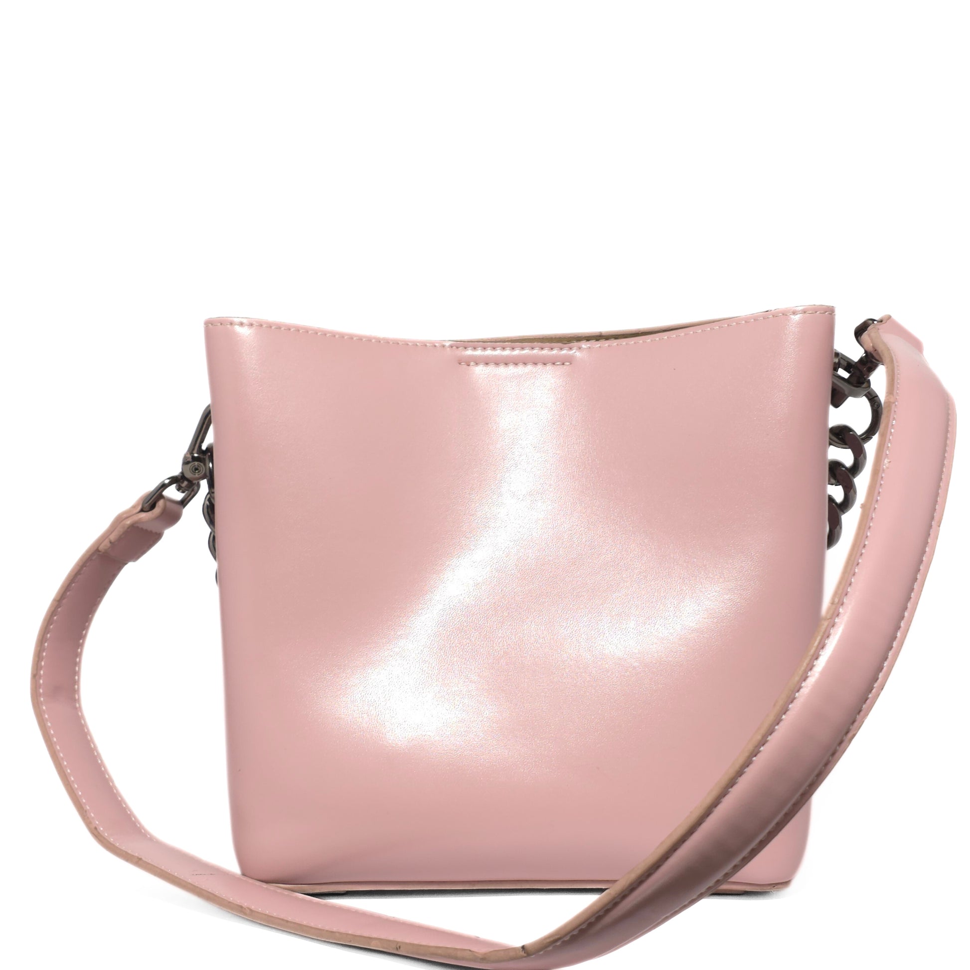 Soft Pink Lock Bag