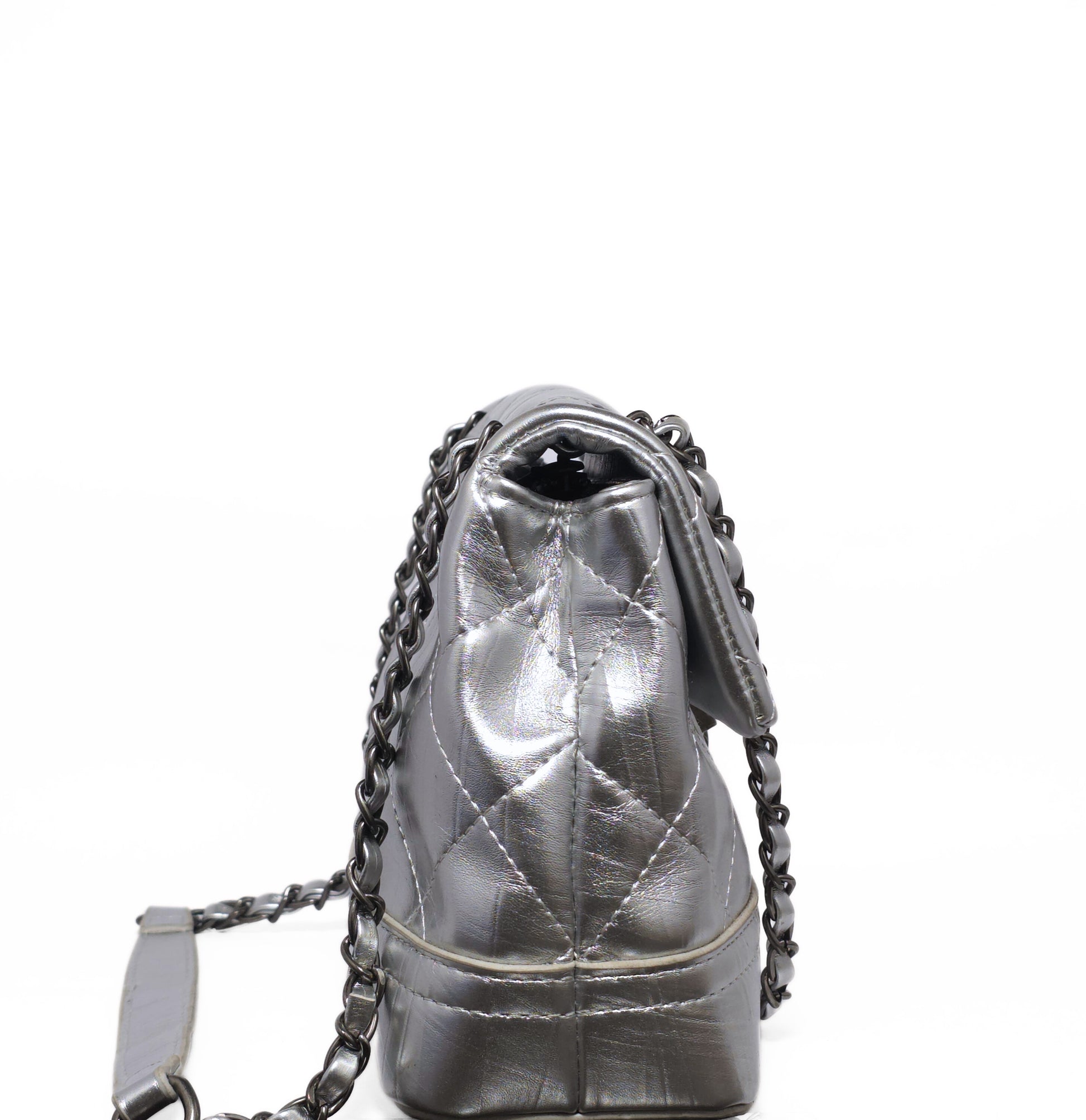Monogram Barrel Satchel Bag