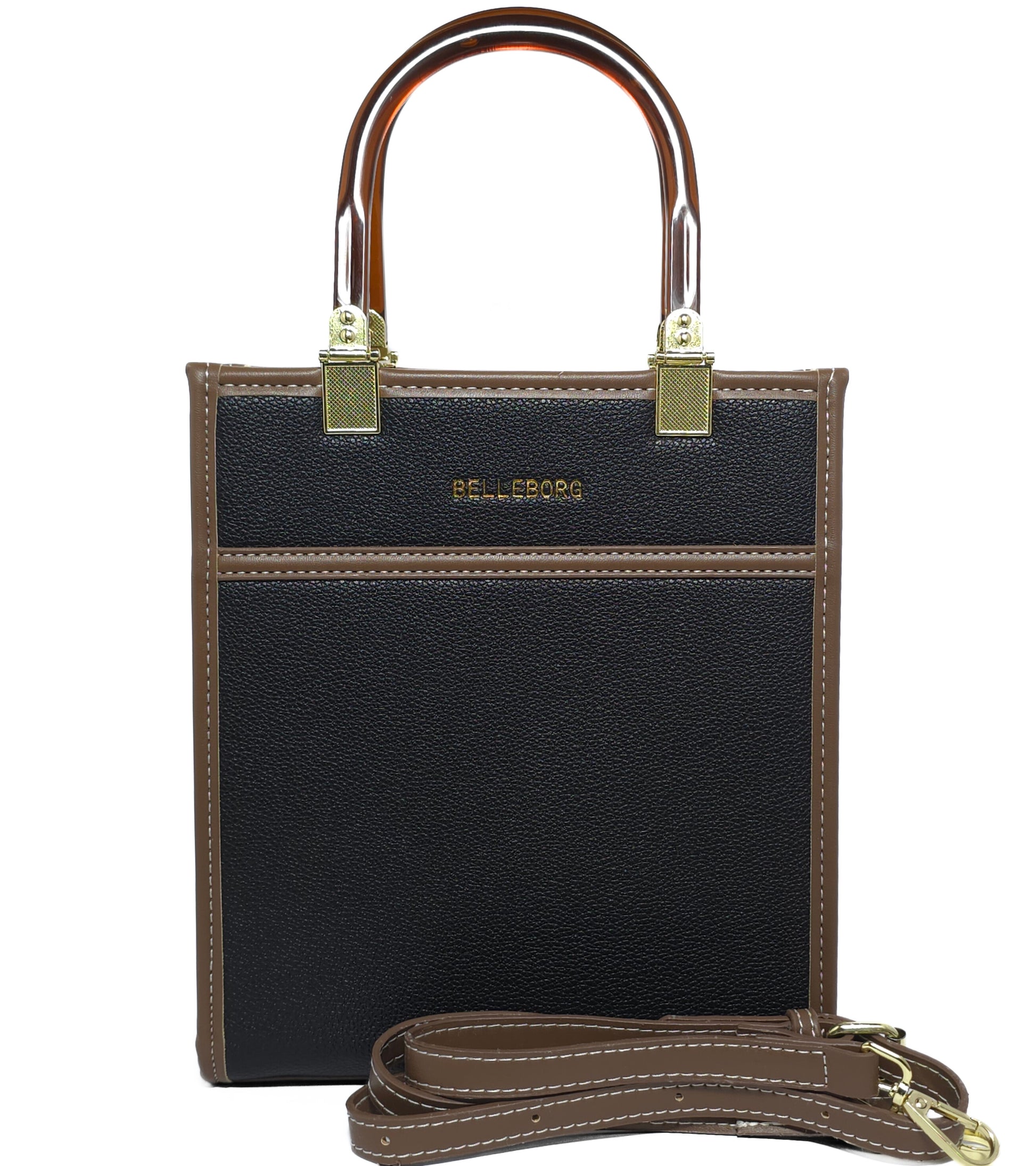 Resin Handle Tote Bag