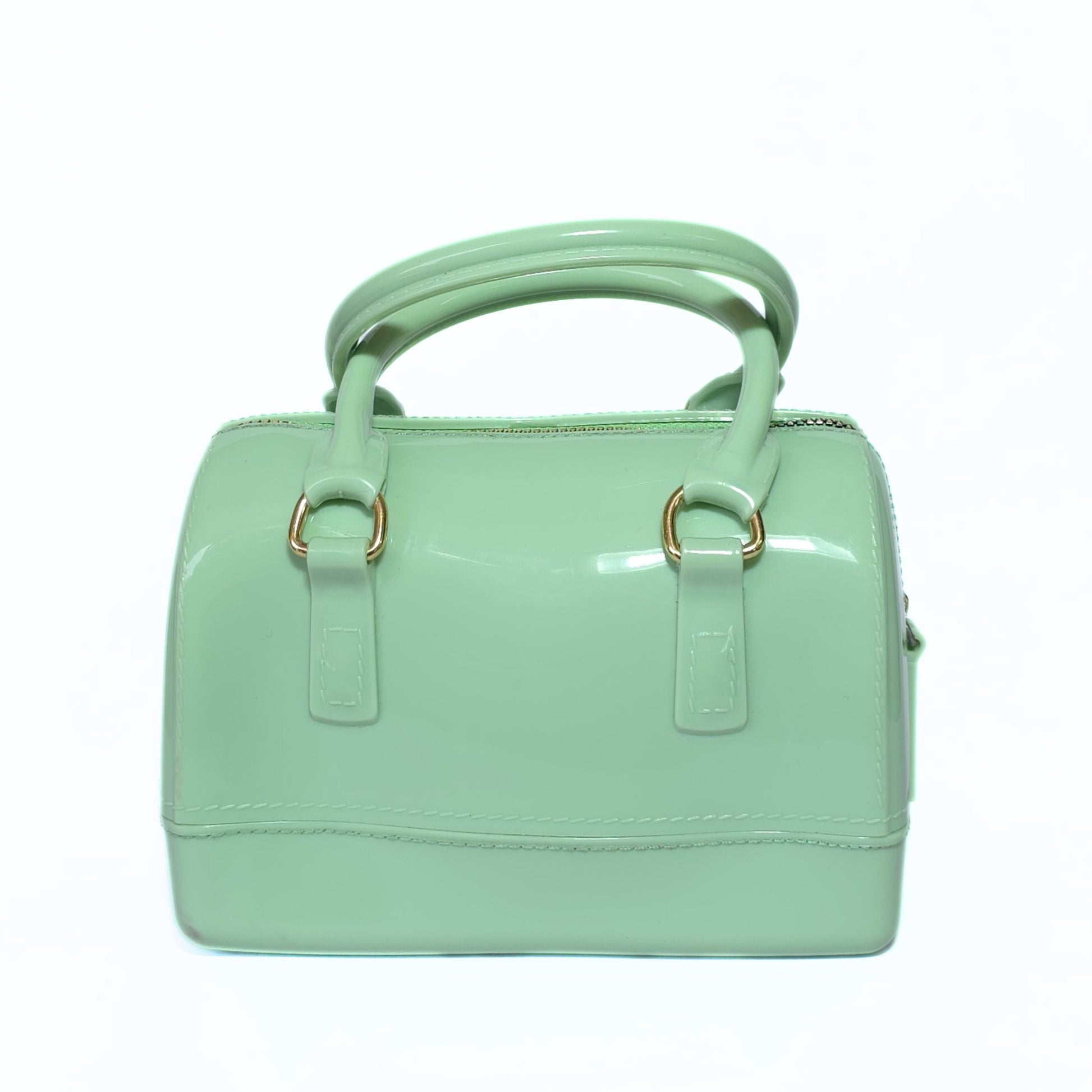 Glossy Dome Mini Handbag
