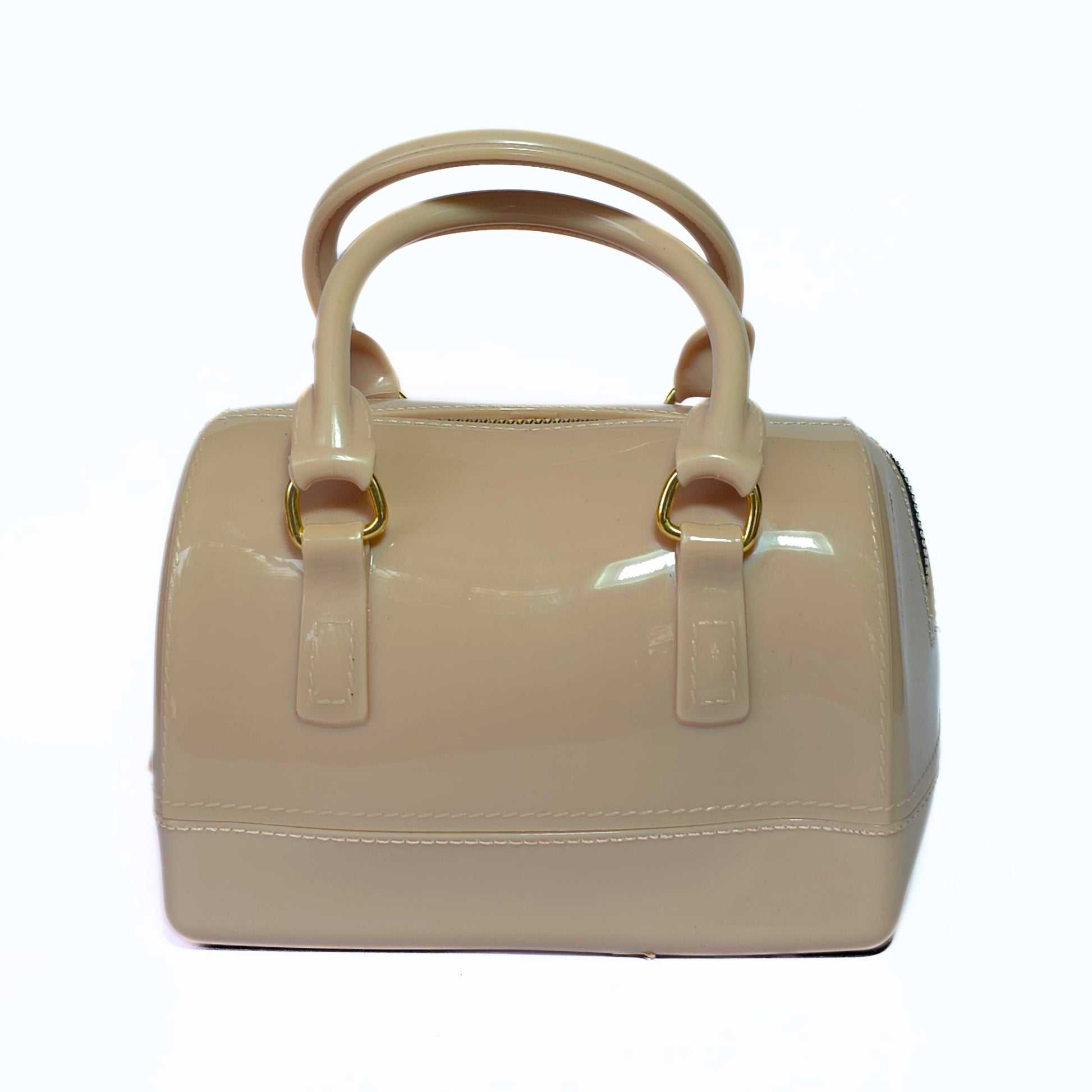 Glossy Dome Mini Handbag