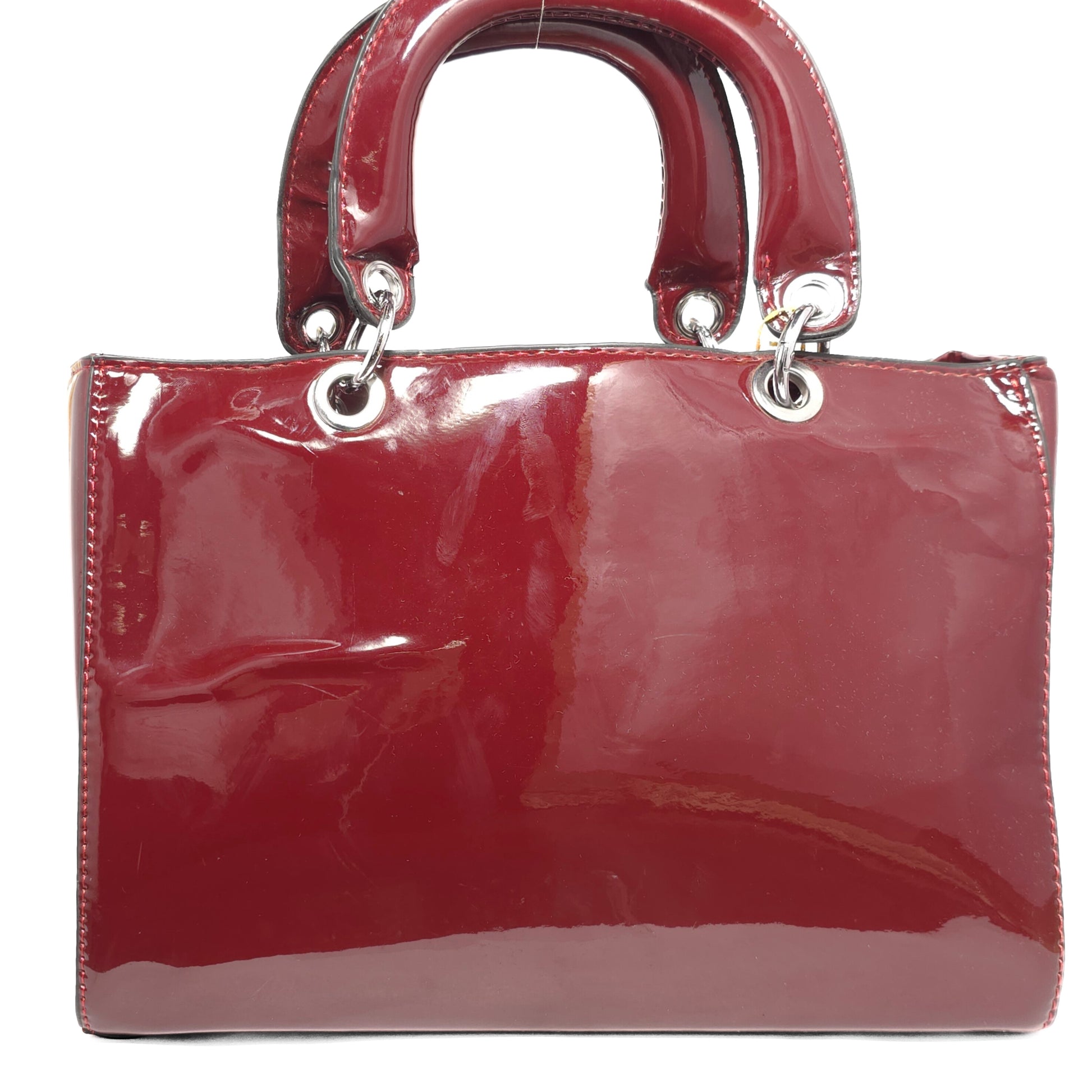Patent Croc Bag