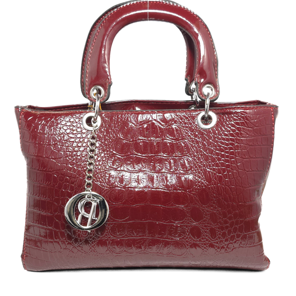 Patent Croc Bag