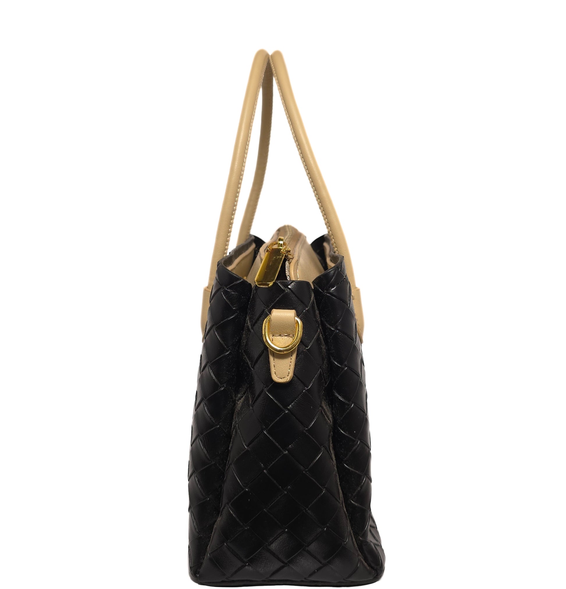 Woven Contrast Bag