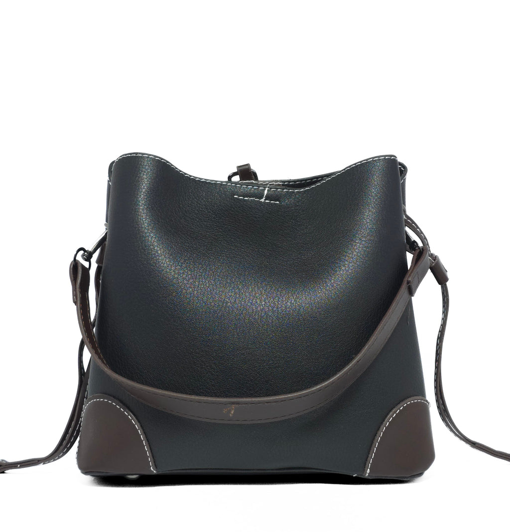 Minimalist Black Bucket Sling