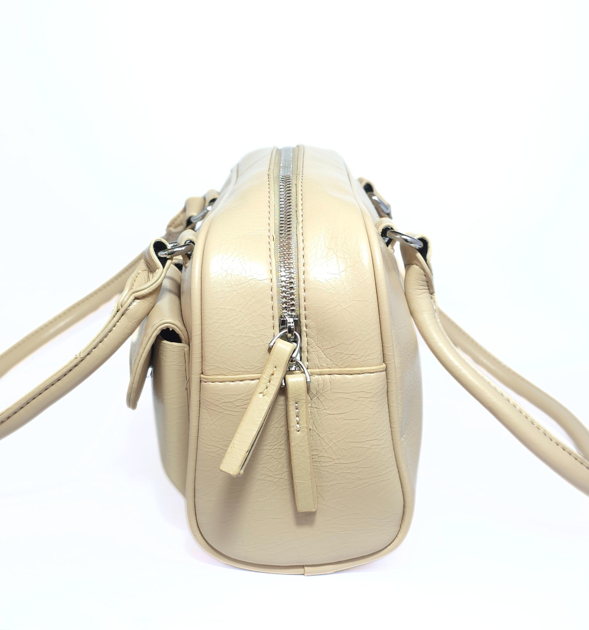 Twin-Pocket Shoulder Bag