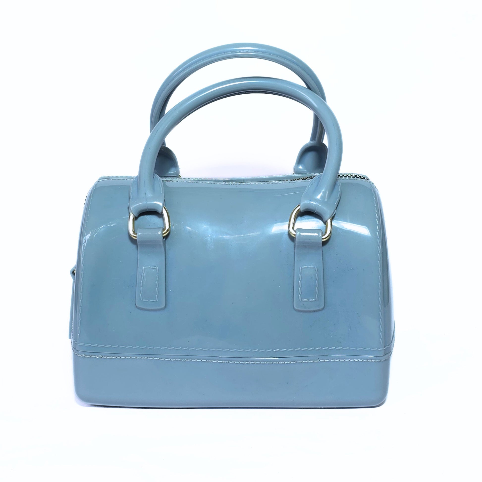 Glossy Dome Mini Handbag