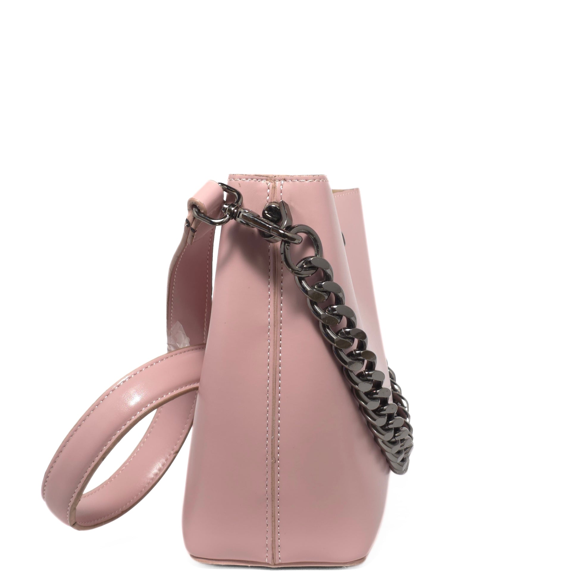 Soft Pink Lock Bag