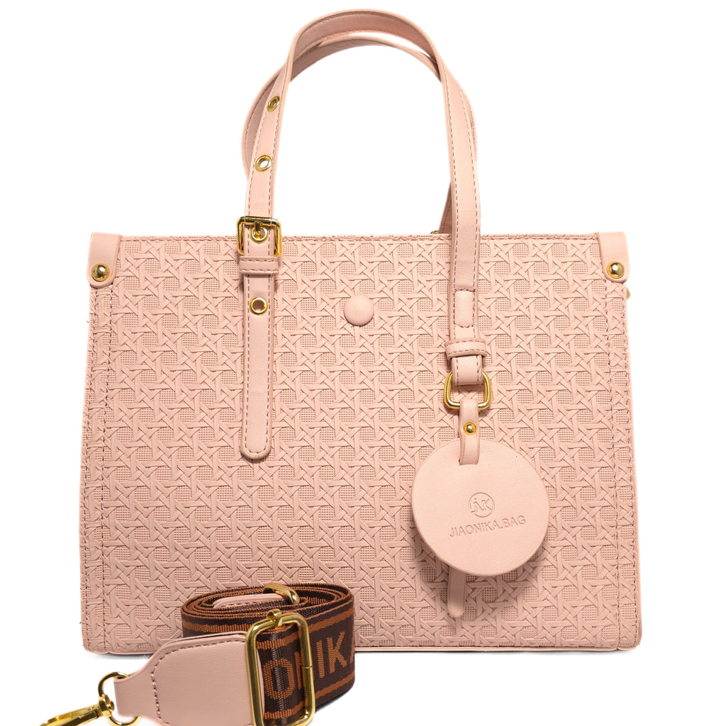 Geometric Weave Bag