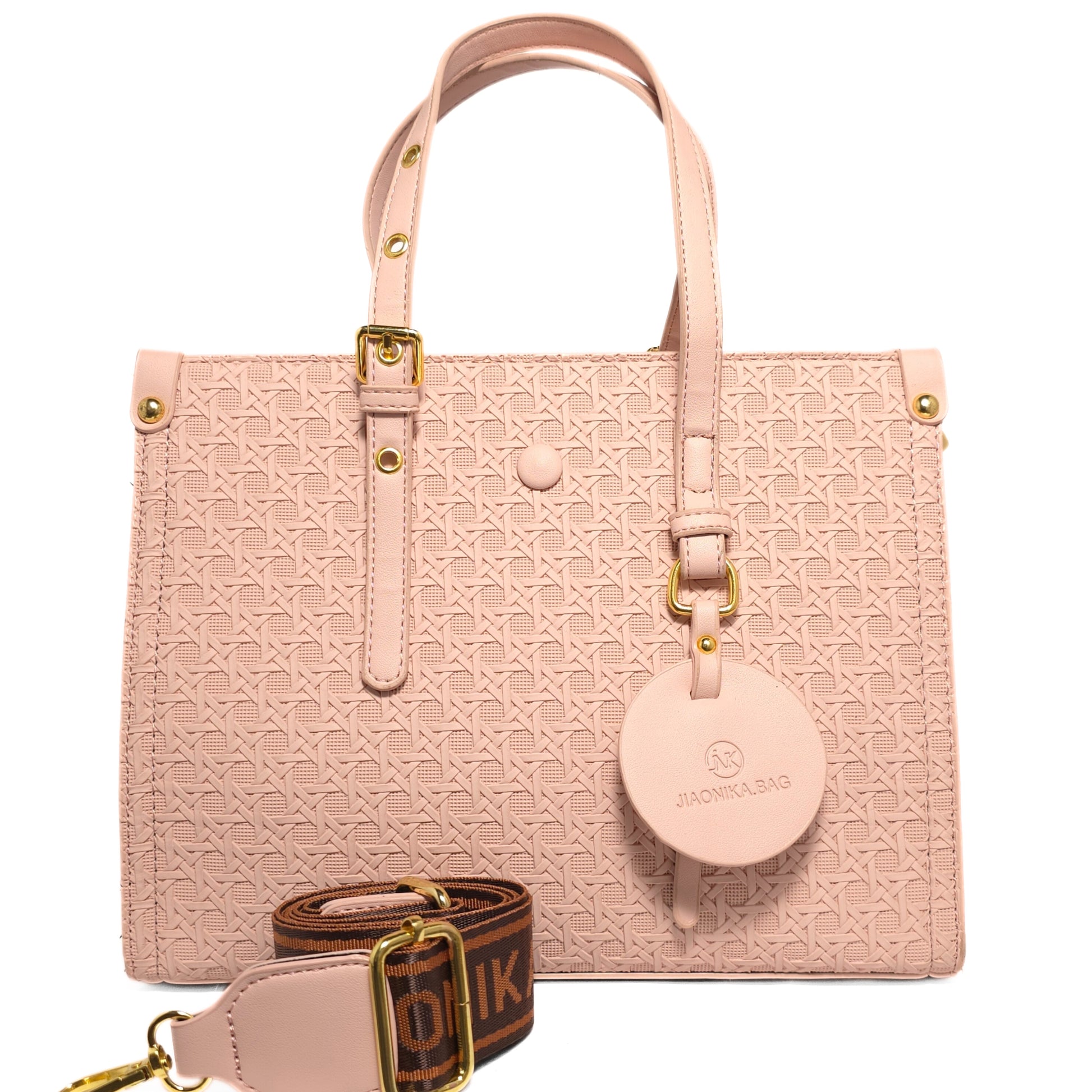 Geometric Weave Bag