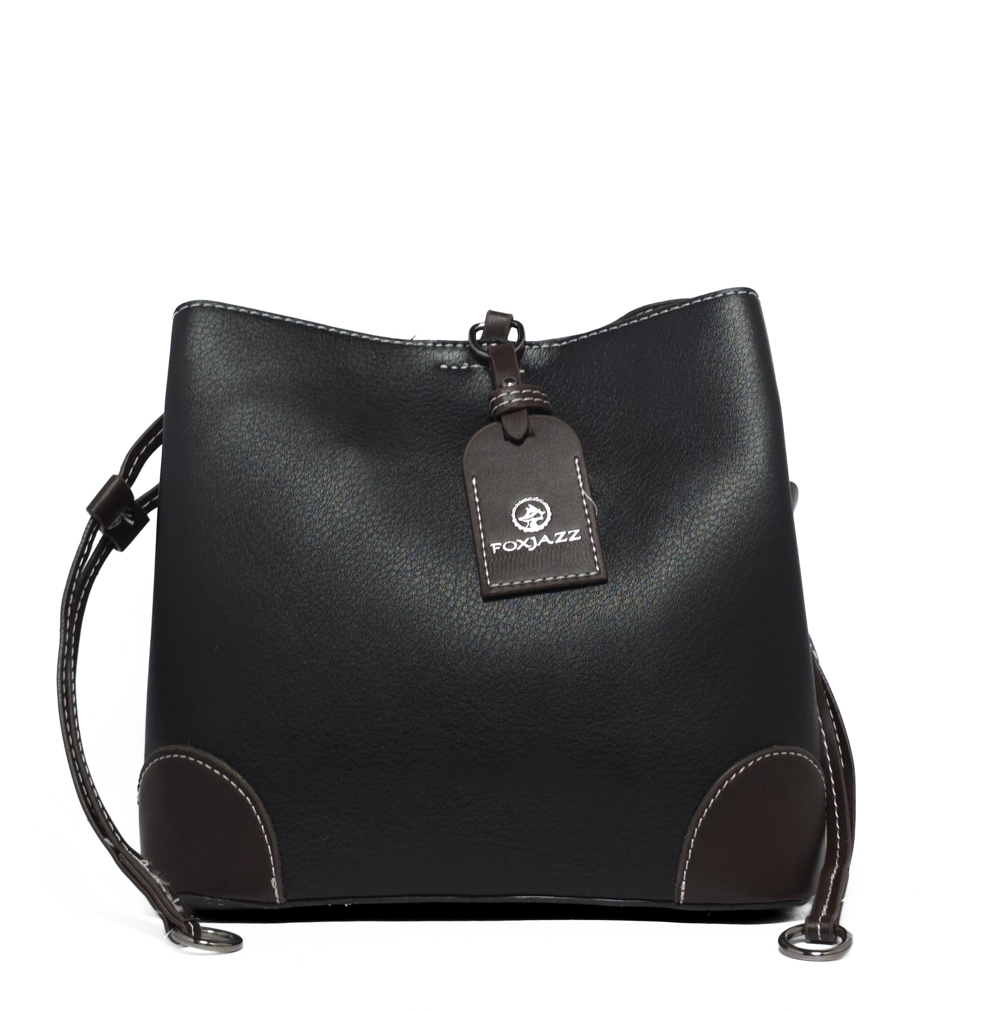 Minimalist Black Bucket Sling