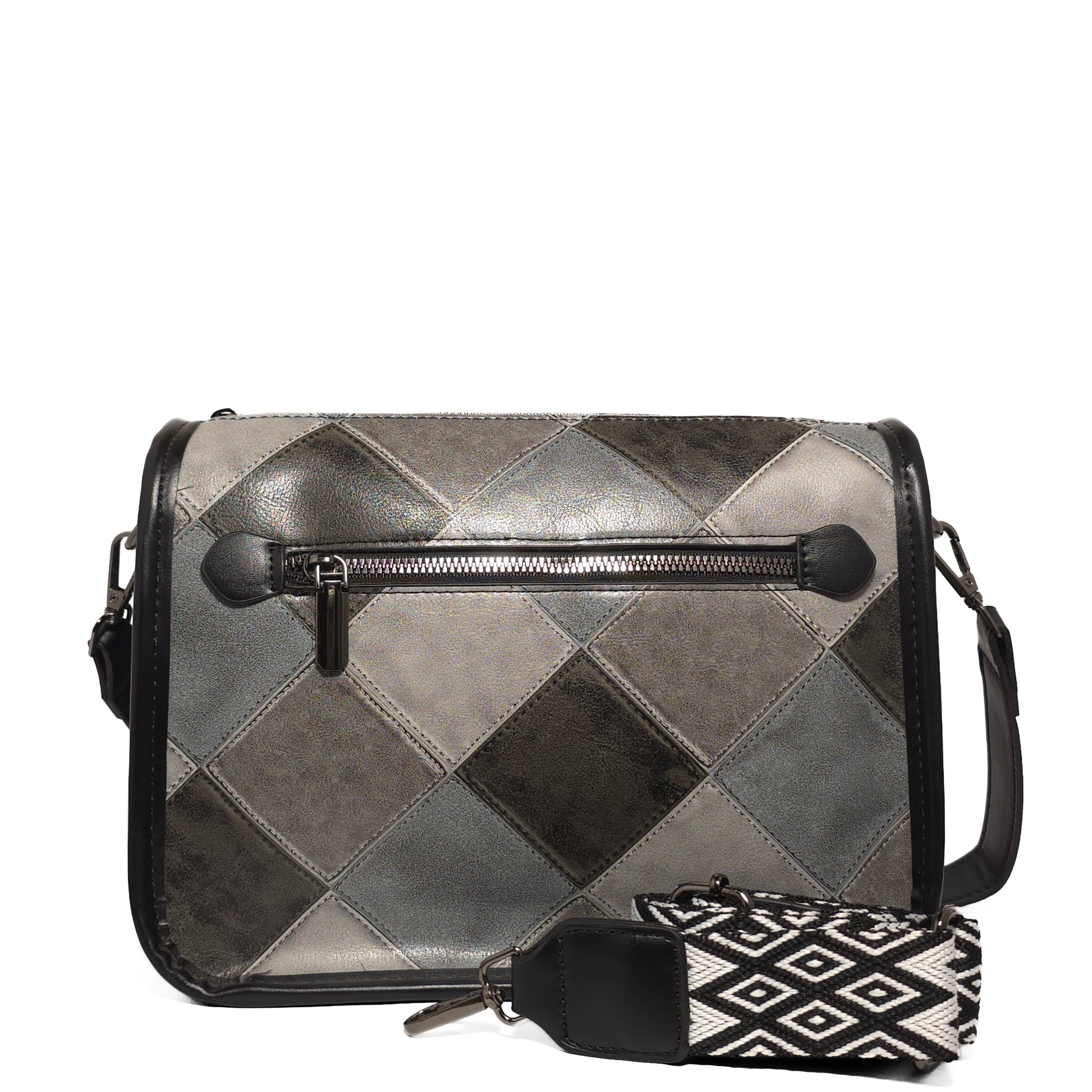 Patchwork Diamond Bag