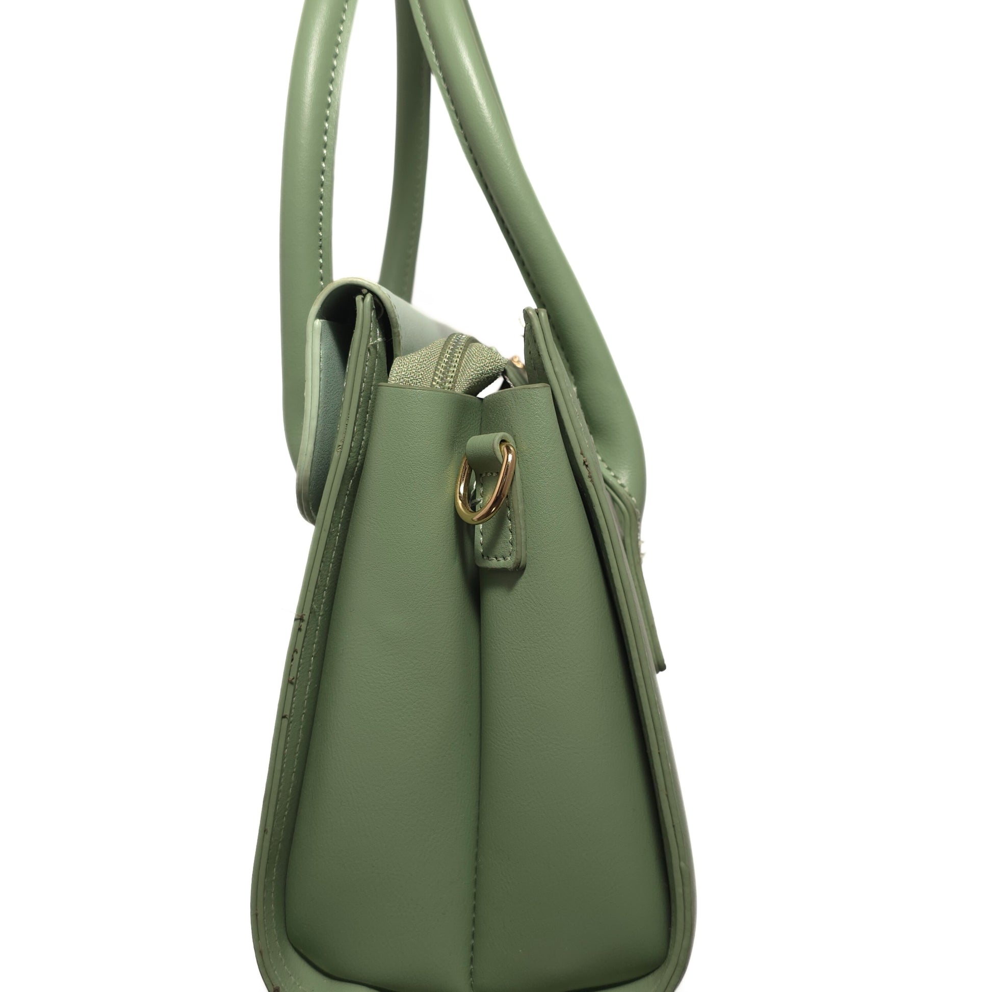 Medallion Satchel Bag