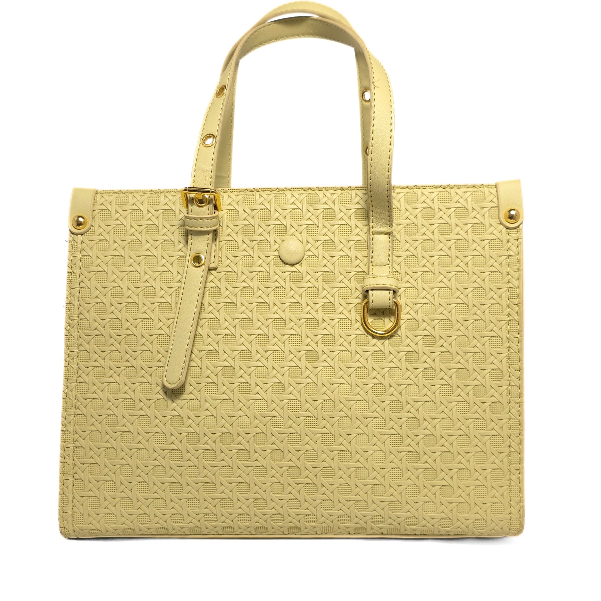 Geometric Weave Bag