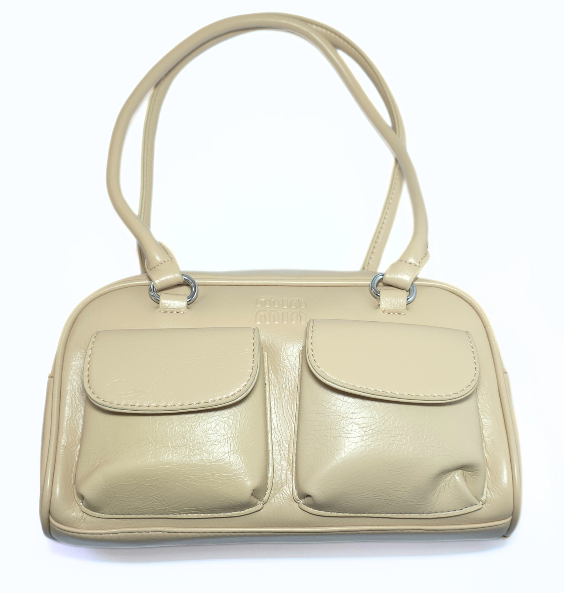 Twin-Pocket Shoulder Bag
